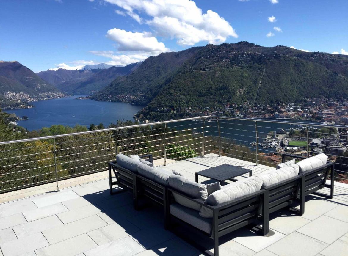 Studio - Villa Cardano Como Bagian luar foto